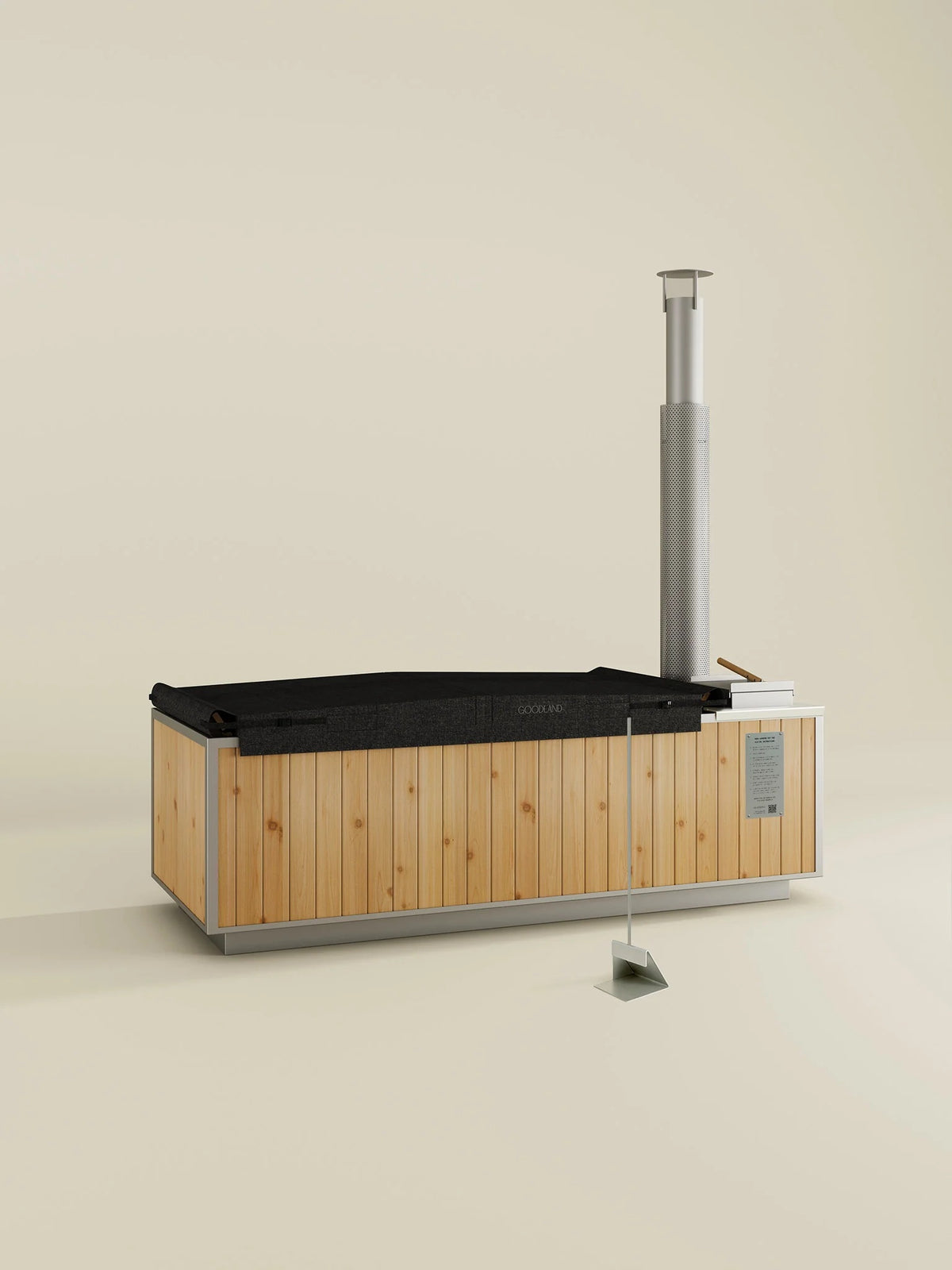 1-2 Person Wood Burning Hot Tub
