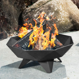 2ft Polygon Fire Bowl