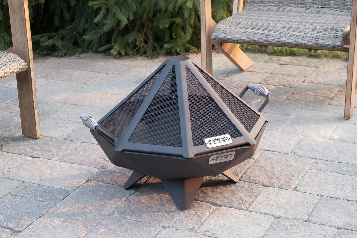 2ft Polygon Fire Bowl