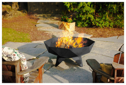 3ft Polygon Fire Bowl