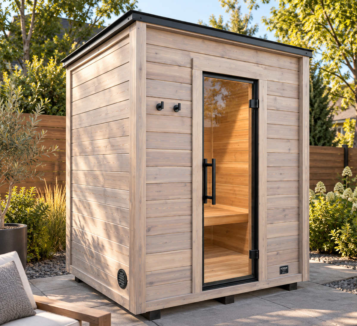 Sauna alpin de 6 pi (2-4 personnes)