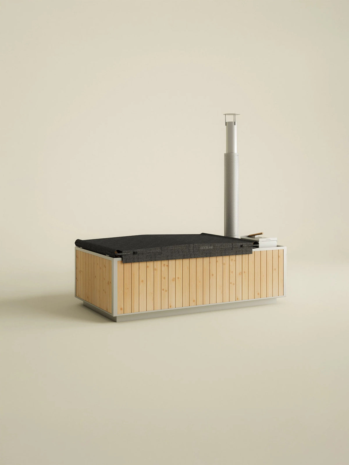 3-4 Person Wood Burning Hot Tub