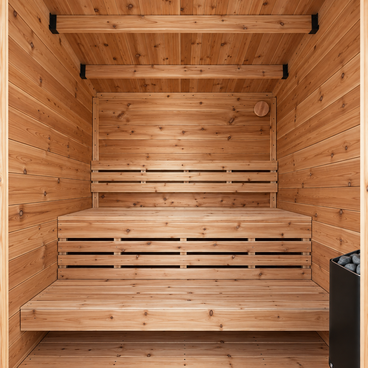 Sauna alpin de 6 pi (2-4 personnes)