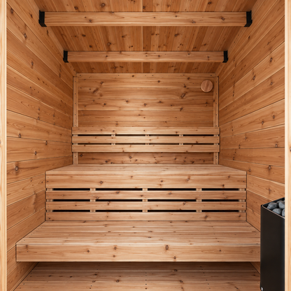 Sauna alpin de 6 pi (2-4 personnes)